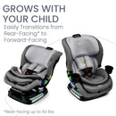 Poplar Convertible Car Seat - Glacier Graphite