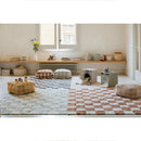 Pouf Vichy Rose