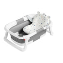 Collapsible Baby Bathtub With Soft Cushion - Gray