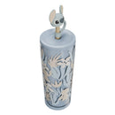 25oz Double-Wall Plastic Straw Tumbler with Topper