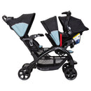 Baby Trend Sit N' Stand Double Stroller - Desert Blue