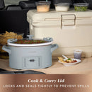7qt Programmable Countdown Cook and Carry Slow Cooker - Light Stone