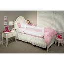 Swing Down Single Bed Rail - White