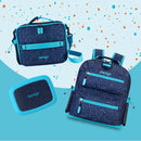 Kids Double Insulated Lunch Bag - Abyss Blue Speckle