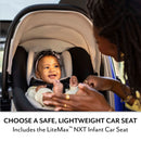 Pivot Travel System with LiteMax NXT Infant Car Seat - Lilas Pink