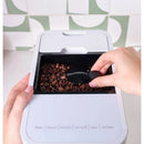 CAFE Affetto Automatic Espresso Machine + Frother Matte White: Espresso Maker with Grinder, Self-Cleaning, 2.5L Capacity