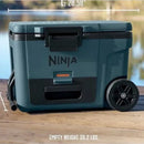 FrostVault 45QT Cooler with Wheels - Ocean Blue