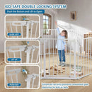 Easy Walk-Thru Safety Gate - White
