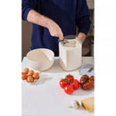 Large Glass Airtight Container - Navy