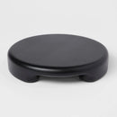8" Acacia Modern Elevated Trivet Black - Threshold™