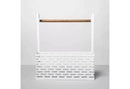 Brightroom™ Punched Metal Over-The-Door Organizer - White