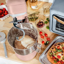 Beautiful 5.3 Qt Stand Mixer in Rose with Flat Beater, Dough Hook, and Balloon Whisk