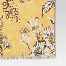 Cotton Flower Printed Fused Placemat Yellow - Threshold™