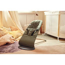 Bouncer Bliss, Woven, Petal Quilt - Dark Green