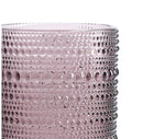 13oz 6pk Glass Ice Beverage Glasses - Purple