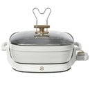5-in-1 Electric Expandable Skillet - White