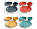 12pc Stoneware Dinnerware Set - Off-White
