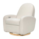 Nami Electronic USB Recliner Light Wood Base - Ivory Boucle