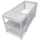 Delta Children Crib and Changer Changing Pad and Cover White