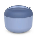 Insulated Leakproof Bowl with Collapsible Utensils - Slate