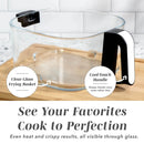 Air Fryer - 5.5Qt, Glass, 1400W