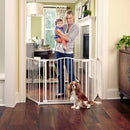 Deluxe Decor Gate - White