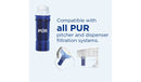 11 Cup Water Pitcher Filtration System White/Blue