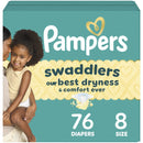 Baby Diapers Size 8 - 76 Count