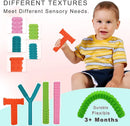 Sensory Chew Toys for Autistic Children, 4 Pack Silicone