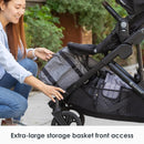 Morph Single to Double Modular Stroller Travel System - Dash Black