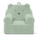 Faux Shearling Bear Chair - Sage