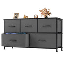 Dresser Storage Organizer with 5 Drawers - Grey