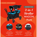 Expedition 2-in-1 Stroller Wagon - Ultra Marine