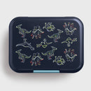 Deluxe Bento Box 4pc - Dinosaur Pattern