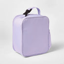 Flip-Down Square Lunch Bag - Lavender