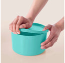 6-Piece Blue Serve And Store Food Storage Canister Set