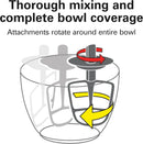 4 Quart Stand Mixer - Black