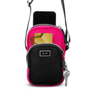Crossbody Phone Bag - Candy/Black