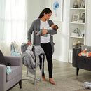 Slim Spaces Compact Baby Swing - Reign