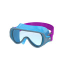 Kids' Swim Mask with Fabric Strap - Blue/Purple
