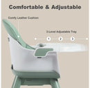 7-in-1 Baby High Chair - Gray