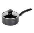 Nonstick Saucepan with Lid - Black