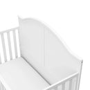 5-in-1 Convertible Crib - White