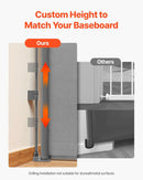 Retractable Baby Gate - Gray