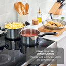 Stainless Steel 5.5 Quart Jumbo Cooker with Lid