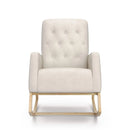 Northern Lights Nursery Rocker - Natural/Ivory