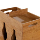 Bamboo Plastic Bag Organizer