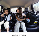 2-in-1 Rotational Car Seat with SensorSafe - Obsidian Black