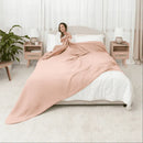 Muslin Blanket King 108” x 90” - Blush
