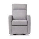 Gabby Pillowback Swivel Glider - Misty Gray